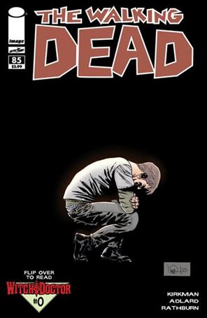 Walking Dead (2003) issue 85 Charlie Adlard Cover flipbook with Witch Doctor #0