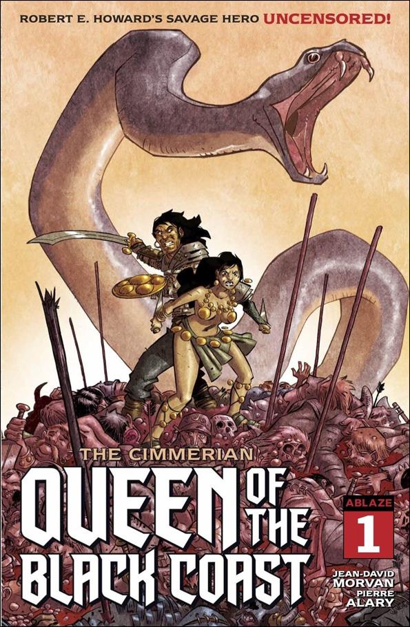 Cimmerian: Queen of the Black Coast issue 1-D Pierre Alary Cover