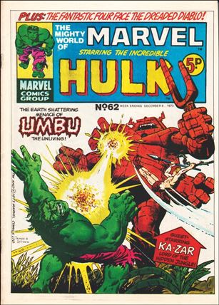 Mighty World of Marvel (UK) (1972) issue 62