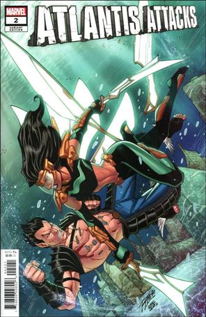 Atlantis Attacks issue 2-B Ron Lim Cover