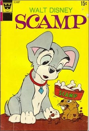 Walt Disney Scamp issue 7-B Whitman Cover