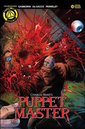 Puppet Master (2015) issue 12-B Andrew Mangum Color Cover 1/1500