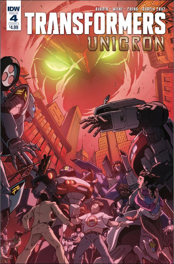 Transformers: Unicron issue 4 Alex Milne Cover