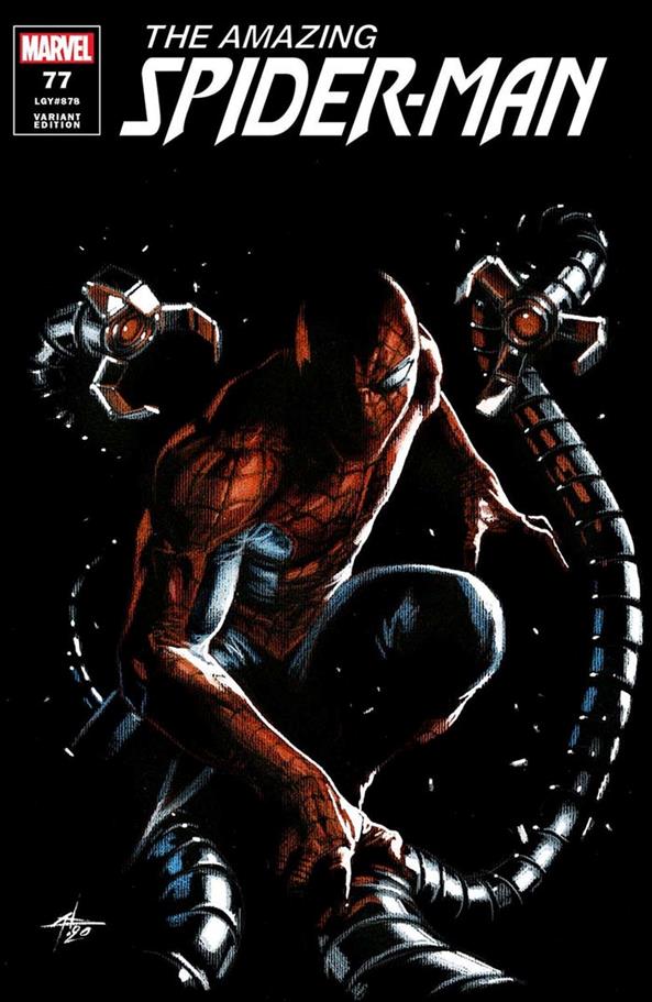 Amazing Spider-Man (2018) issue 77-D Gabriele Dell'Otto Unknown/SLH/Comic Traders Cover