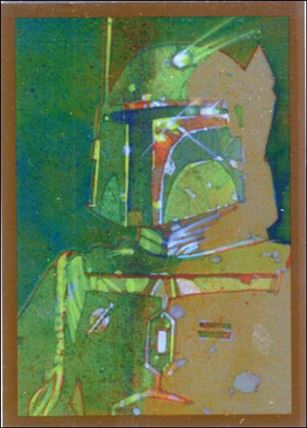 Star Wars Galaxy: Series 7 (Foil Subset) card 6-B Boba Fett - Bronze Foil
