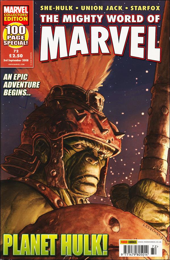 Mighty World of Marvel (UK) (2003) issue 72 Cardstock Cover