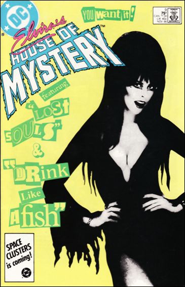 Elvira's House of Mystery issue 9 Photo Cover