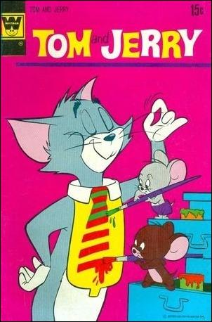 Tom and Jerry issue 267-B Whitman Cover