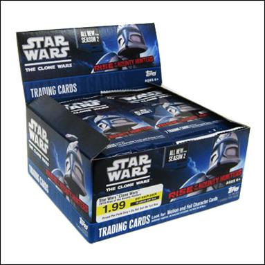 Star Wars: The Clone Wars Rise of the Bounty Hunters card 1-B Sealed Retail Box