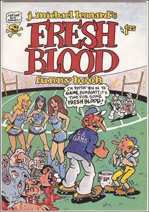 Fresh Blood Funny Book Cover Image 1