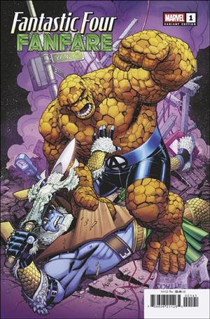 Fantastic Four Fanfare issue 1-C Nick Bradshaw Cover