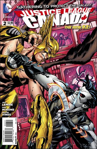 Justice League United issue 2-D Mike McKone Canada Cover