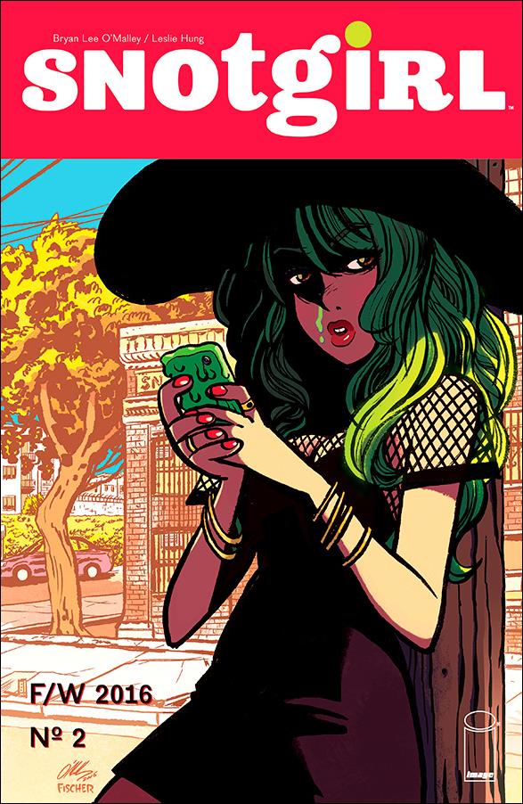 Snotgirl issue 2-B Bryan Lee O'Malley Cover