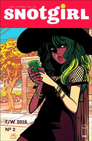 Snotgirl issue 2-B Bryan Lee O'Malley Cover