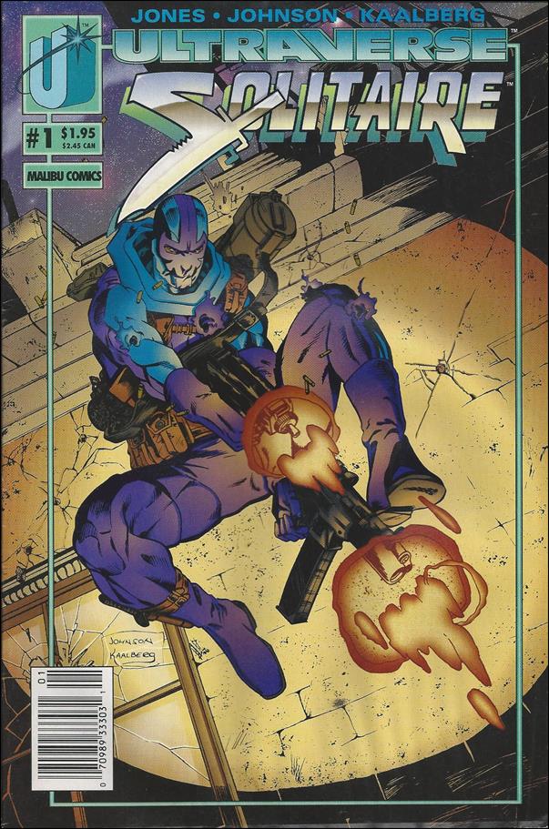 Solitaire issue 1-F Newsstand Edition / Price Variant