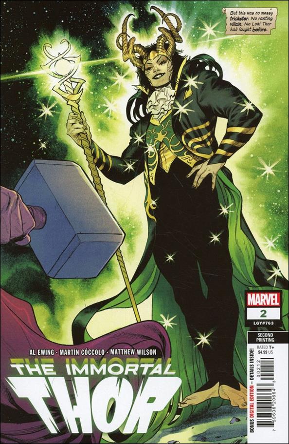 Immortal Thor issue 2-F Martín Cóccolo Cover (Second Printing)