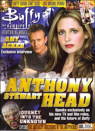 Buffy the Vampire Slayer Magazine issue 27 Buffy & Giles Cover