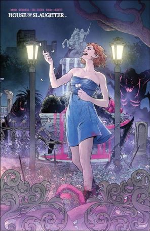 House of Slaughter issue 14-C Danny Luckert Connecting Cardstock Cover