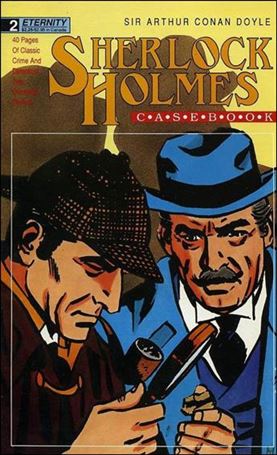 Sherlock Holmes Casebook Cover Image 2