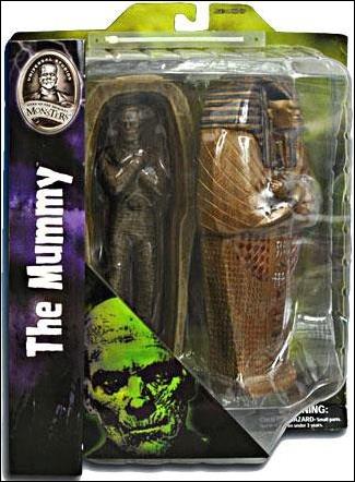 Universal Monsters figure 2 The Mummy w/Sacrophagus