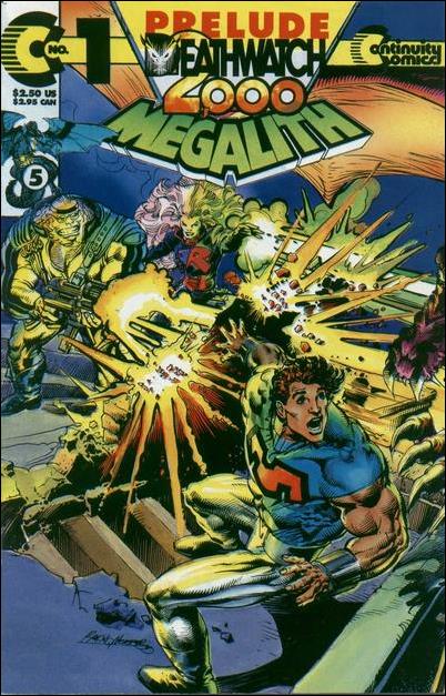 Megalith (1993) issue 1-B Unbagged Gatefold Cover