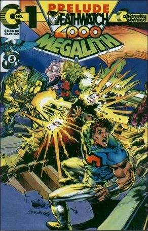 Megalith (1993) issue 1-B Unbagged Gatefold Cover