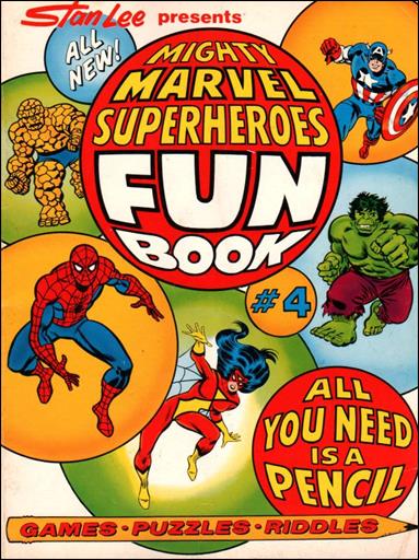 Mighty Marvel Superheroes Fun Book issue 4