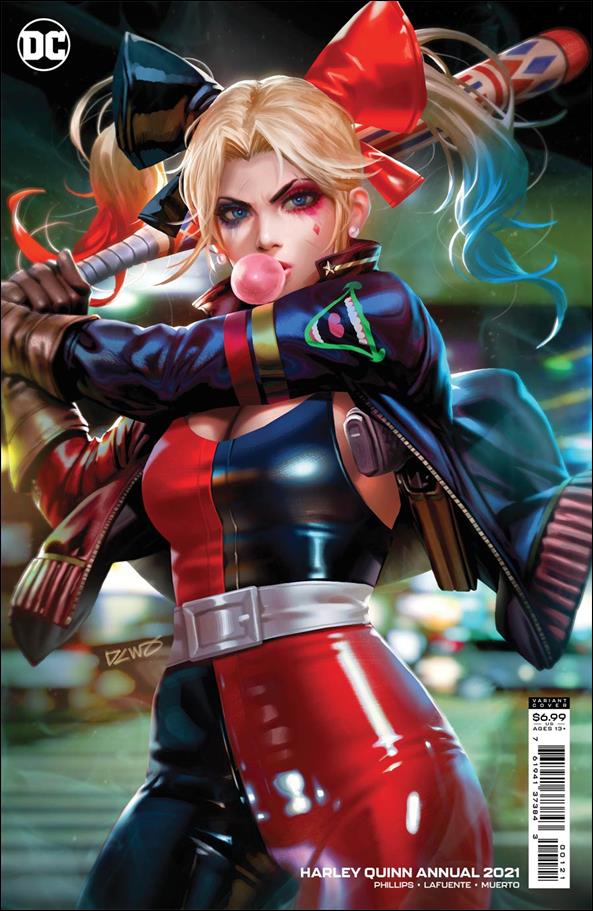 Harley Quinn 2021 Annual issue 1-B Derrick Chew Cardstock Cover
