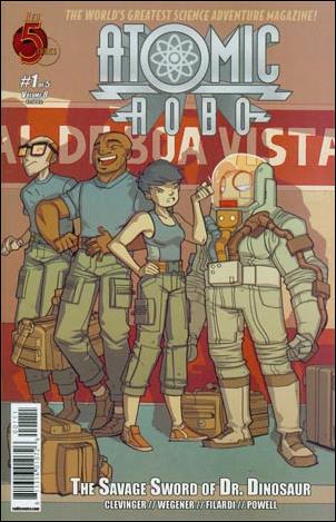 Atomic Robo and the Savage Sword of Dr. Dinosaur issue 1