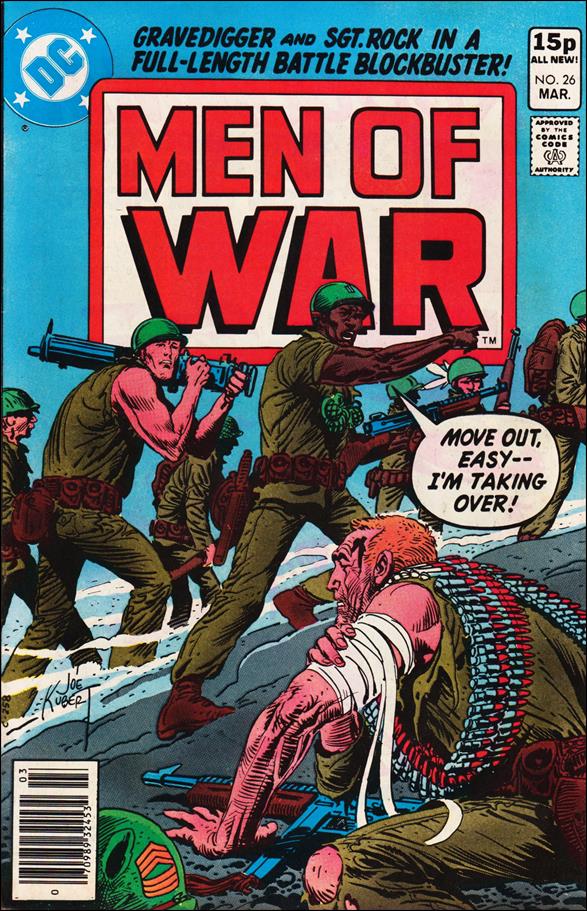 Men of War (1977) issue 26-B UK Price Cover