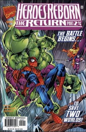 Heroes Reborn: The Return issue 2 Hulk & Spider-Man Cover