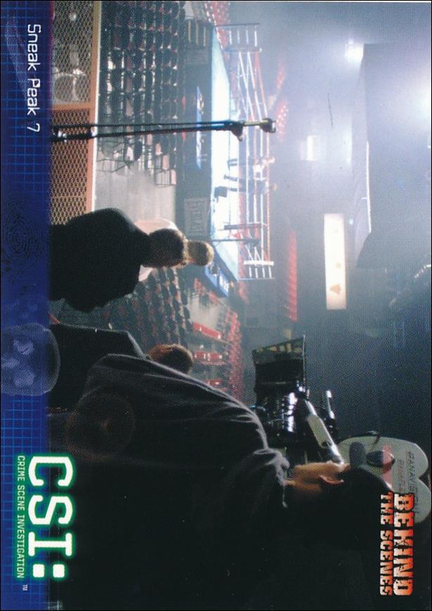 CSI: Crime Scene Investigation - Series Two (Base Set) card 97 Sneak Peak 7