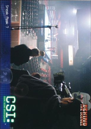 CSI: Crime Scene Investigation - Series Two (Base Set) card 97 Sneak Peak 7