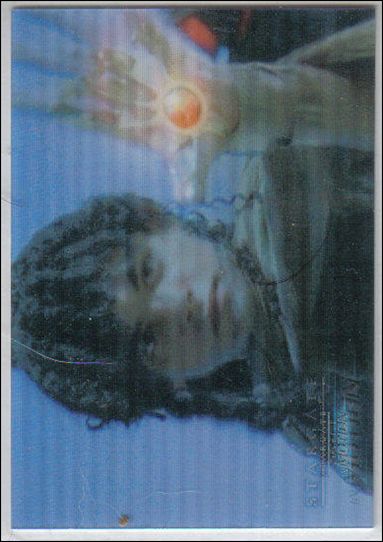 Stargate SG-1 Premiere (Stargate in Motion Subset) card M6 Alexis Cruz