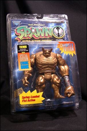 Spawn (Series  1) figure 9 Tremor (Gold Edition)