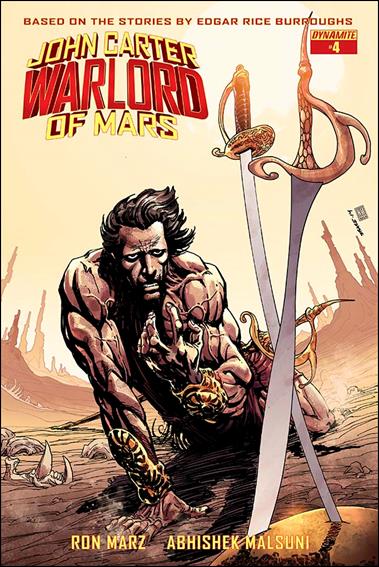 John Carter: Warlord of Mars (2014) issue 4-B Bart Sears Cover