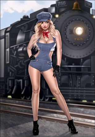 Robyn Hood: Last Stop issue 1-D Keith Garvey Cover