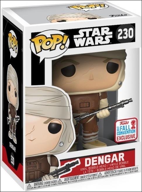 POP! Star Wars figure 230-B Dengar Fall Convention Exclusive