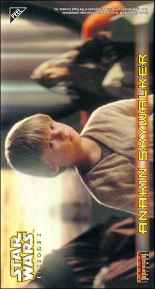 Star Wars: Episode I Widevision: Series 1 (Sticker Subset) card S9 Anakin Skywalker