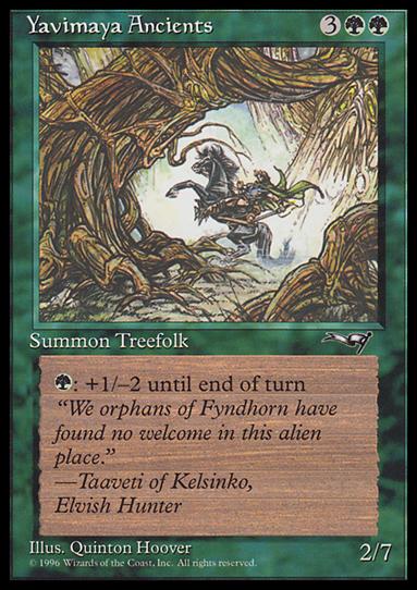 Magic the Gathering: Alliances (Base Set) card 104-B Yavimaya Ancients