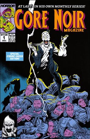 Gore Noir Magazine: Tribute to Terrifier issue nn-D Comic-Sized Wolverine (1988) #1 Homage Cover