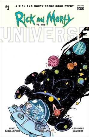 Rick and Morty vs. the Universe issue 1-G Jarrett Williams 1:50 Cover