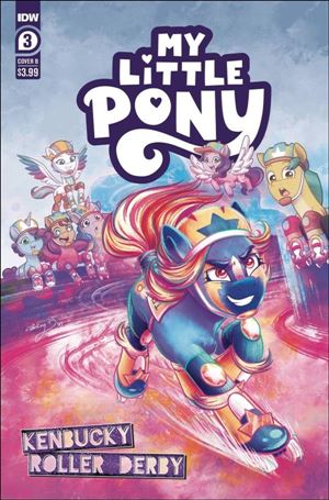 My Little Pony: Kenbucky Roller Derby issue 3-B Abigail Starling Cover