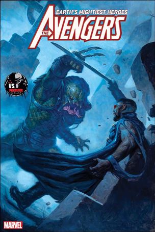 Avengers (2018/07) issue 58-B E.M. Gist Predator Cover