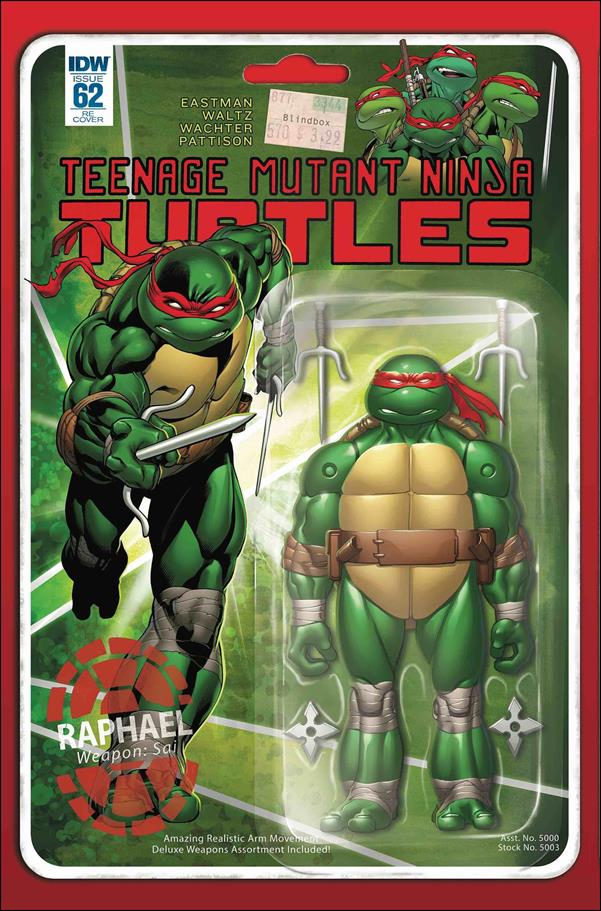 Teenage Mutant Ninja Turtles (2011) issue 62-G Robert Atkins Raphael Blindbox Comic Classic Cover