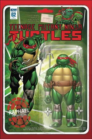 Teenage Mutant Ninja Turtles (2011) issue 62-G Robert Atkins Raphael Blindbox Comic Classic Cover