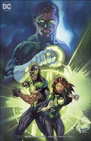 Green Lanterns issue 52-B Chris Stevens Cover