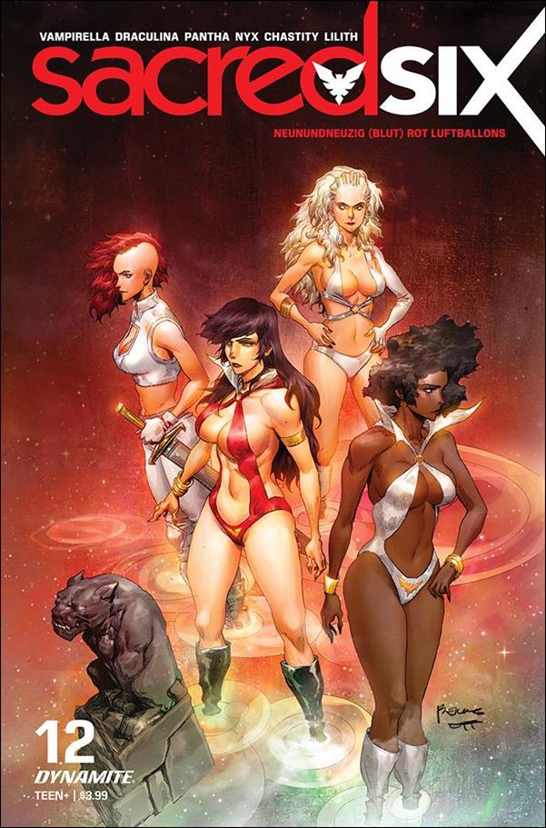 Sacred Six issue 12-C Raymund Bermudez Cover