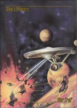 Star Trek Master Series: Series 1 (Base Set) card 27 Ship's Phasers