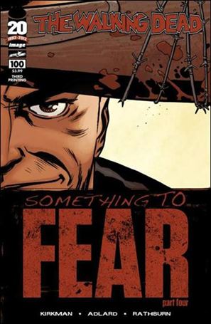 Walking Dead (2003) issue 100-Q Charlie Adlard Connecting Cover (3rd Printing)